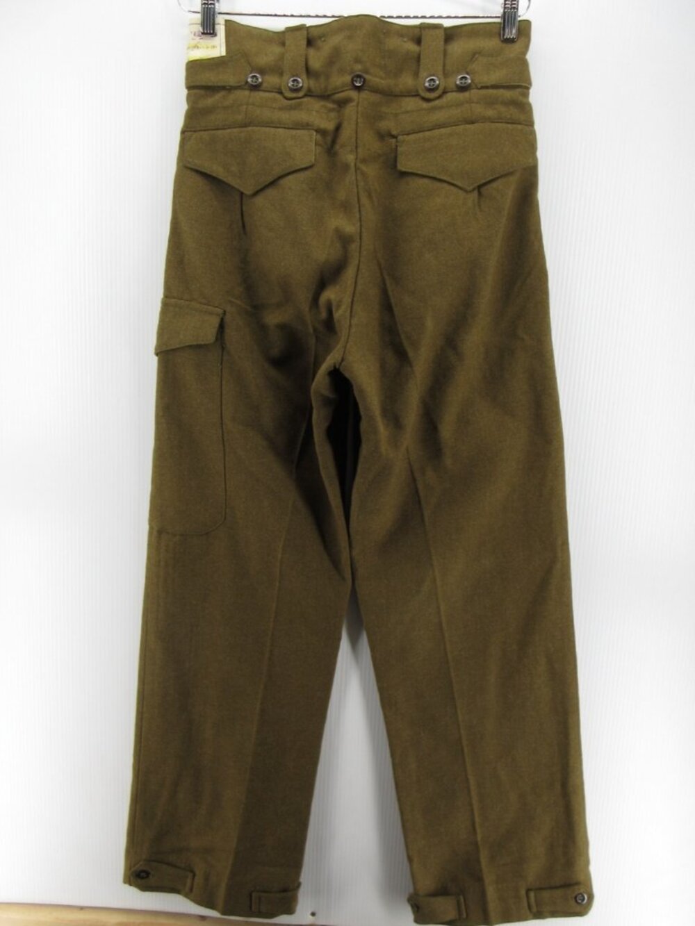 VGT Australian Army Pants 31X32 50s Battledress Cargo 60s DEADSTOCK NEW - Picture 11 of 16
